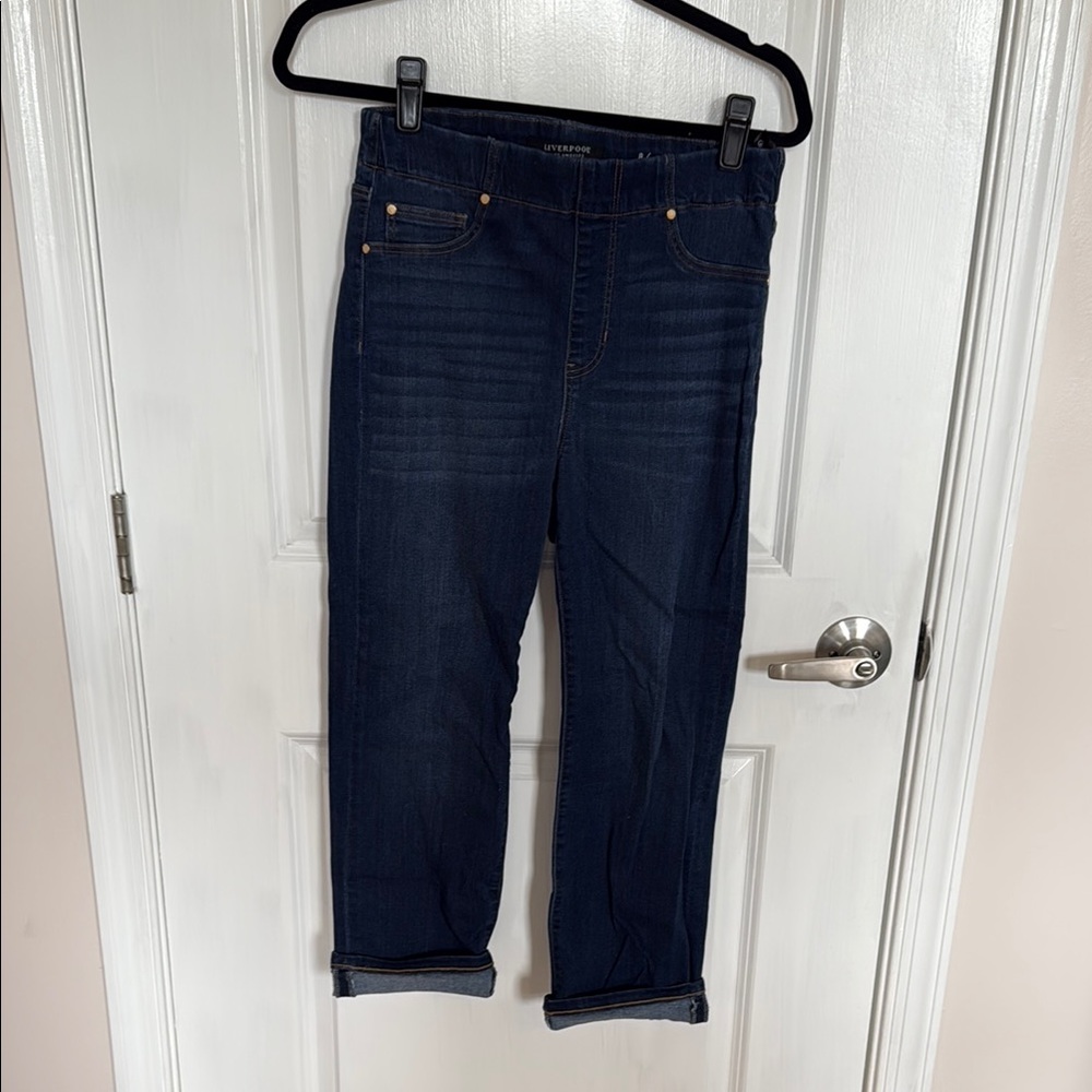 Liverpool Women's Dark Blue Jeans